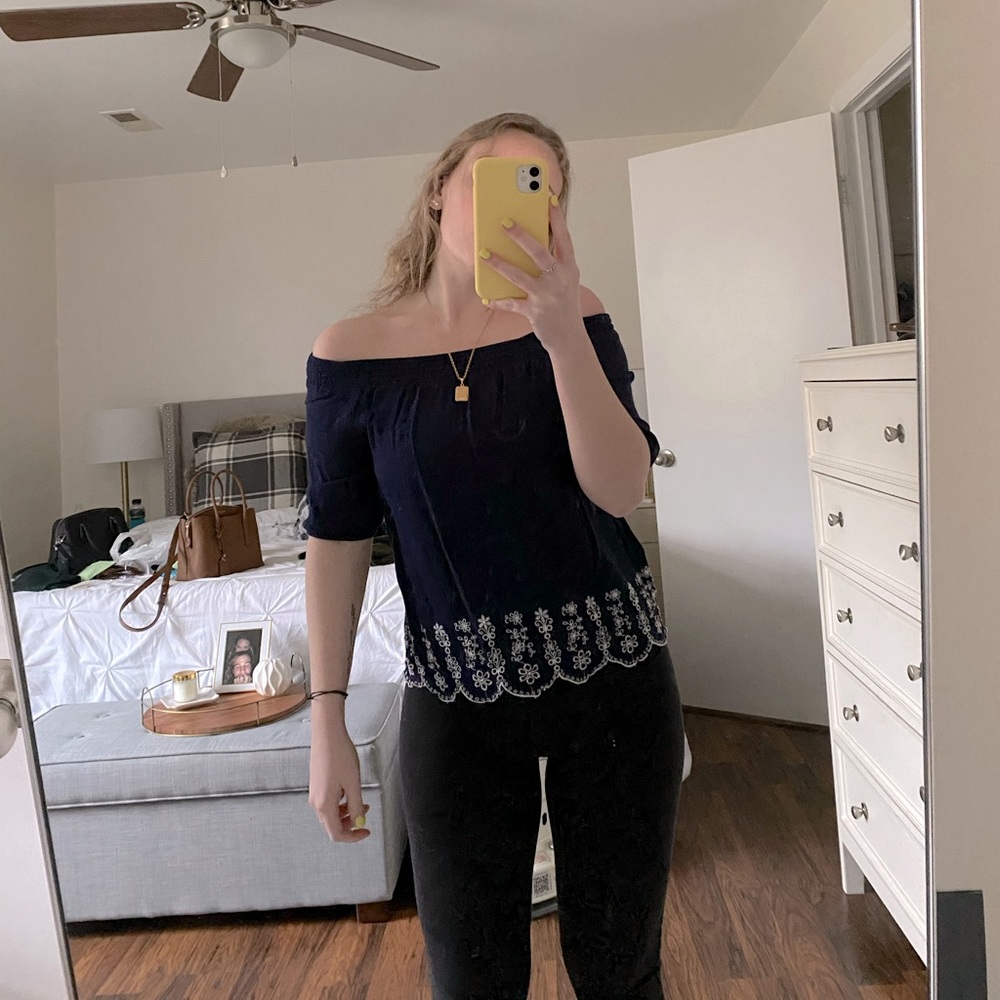 Off the shoulder top